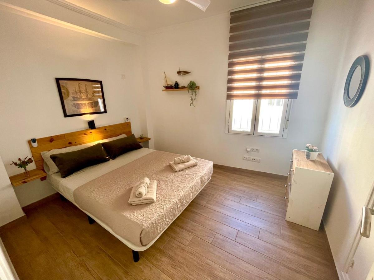 Gatu Casa Muse Junto A La Playa, Vista Al Mar, Aire Acc, Terraza, Wifi Y Chimenea " Preferente Mayores De 25 Anos Y Familias " El Puerto de Santa María Buitenkant foto