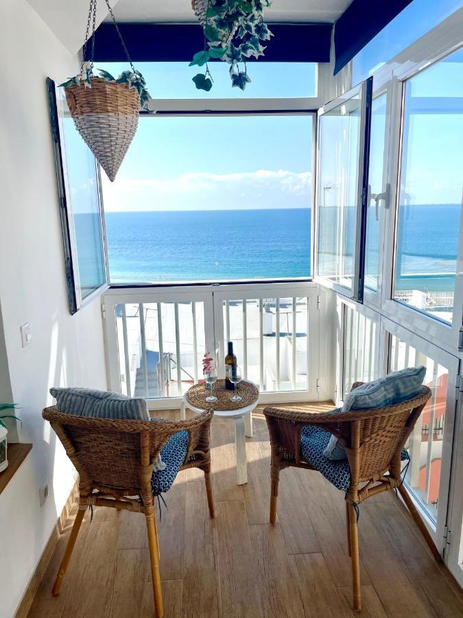 Gatu Casa Muse Junto A La Playa, Vista Al Mar, Aire Acc, Terraza, Wifi Y Chimenea " Preferente Mayores De 25 Anos Y Familias " El Puerto de Santa María Buitenkant foto