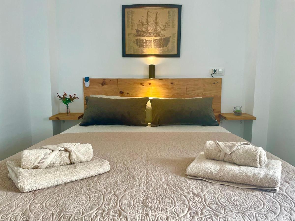 Gatu Casa Muse Junto A La Playa, Vista Al Mar, Aire Acc, Terraza, Wifi Y Chimenea " Preferente Mayores De 25 Anos Y Familias " El Puerto de Santa María Buitenkant foto
